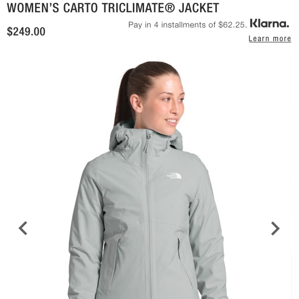 North Face Jacket Triclimate
